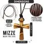 Hand Carved Tapered Wooden Cross Necklace for Men & Women on Adjustable Long Leather Cord - Available in Black or Brown - Wood Cross Pendant Gift for All Ages Hand Carved Tapered Wooden Cross Necklace for Men & Women on Adjustable Long Leather Cord - Available in Black or Brown - Wood Cross Pendant Gift for All Ages