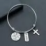Religious Jewelry Christian Bracelet The Lord Bless You and Keep You - Numbers 6:24 Religious Jewelry Cross Bracelets for Women