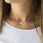 Best Friend Necklaces for 2 Dainty Bar Neckalce Elephant Love Knot Mountain Lock Necklace Jewelry Gifts for Women