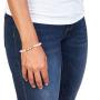 Juvale Zodiac Sagittarius Bracelet, Rose Quartz Red Jasper Beads, One Size