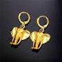Lucky Elephant Pendant 18k Gold Plated/Platinum Plated Rhinestone Crystal Necklace