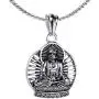 Xusamss Titanium Steel Buddha Religious Pendant Necklace,22inches Link Chain Xusamss Titanium Steel Buddha Religious Pendant Necklace,22inches Link Chain