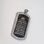 ZKDC AYATUL KURSI 60 cm Chain Stainless Steel Necklace Islam Muslim Quran Jewelry ZKDC AYATUL KURSI 60 cm Chain Stainless Steel Necklace Islam Muslim Quran Jewelry