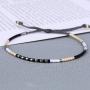 KELITCH Boho-color Crystal Shell Beaded Friendship Bracelets Handmade Strand Bracelet Bangles Jewelry For Summer