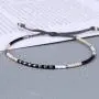 KELITCH Boho-color Crystal Shell Beaded Friendship Bracelets Handmade Strand Bracelet Bangles Jewelry For Summer