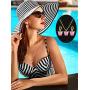 6 Sets Butterfly Jewelry Sets Include Acrylic Butterfly Pendant Necklace and Huggie Hoop Drop Earrings for Women Girls