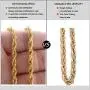 OSTAN 2.0 MM 3MM 4MM 5MM Twist Rope Necklace Stainless Steel Chain Necklace Men Women Jewellery