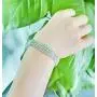 Zealmer Sparkle Multicolor Rhinestone Stackable Stretch Bracelets for Women Zealmer Sparkle Multicolor Rhinestone Stackable Stretch Bracelets for Women