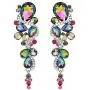 BriLove Womens Bohemian Boho Crystal Wedding Bridal Multiple Teardrop Chandelier Long Dangle Earrings BriLove Womens Bohemian Boho Crystal Wedding Bridal Multiple Teardrop Chandelier Long Dangle Earrings