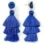 Rave Envy Colorful Tassel Earrings for Women - Layered Tassle Earrings - Choice of Color
