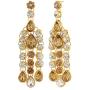 Efulgenz Indian Crystal Rhinestone Choker Neckalce Earrings Maangtikka Wedding Bridal Jewelry Set