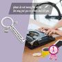 Writer Author Gift Please Do Not Annoy The Writer Keychain Writing Jewelry for Author Novelist Recorder(KR-annoy writer)