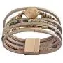 AZORA Womens Leather Wrap Bracelet Multi Strands Leopard Print Cuff Bracelets Bangle Jewelry for Women Teen Girls AZORA Womens Leather Wrap Bracelet Multi Strands Leopard Print Cuff Bracelets Bangle Jewelry for Women Teen Girls