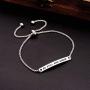 Dainty Cuff Bracelet - Be Still And Know - Christian Bangle Jewellery Gift for Her