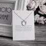 Aineecy Cute Cat Kitty Ear Necklace Geometric Hollow Circle Cat Pendant Necklace Choker Clavlcle Chain Necklace for Women Girls Jewelry
