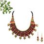 Zephyrr Original Tibetan Beads Necklace Set for Women Statement Handmade Fashion Boho Jewelry