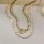 CIUNOFOR Square Toggle Clasp Chain Necklace Chunky Miami Cuban Link for Women Girls 14K Gold Plated Stainless Steel Vintage Curb Chain Necklace CIUNOFOR Square Toggle Clasp Chain Necklace Chunky Miami Cuban Link for Women Girls 14K Gold Plated Stainless Steel Vintage Curb Chain Necklace