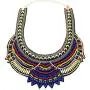 AccessCube Fashion Handmade Ethnic Choker Necklace Bib Collar Multicolor Beads Statement Necklace Boho Women Jewelry AccessCube Fashion Handmade Ethnic Choker Necklace Bib Collar Multicolor Beads Statement Necklace Boho Women Jewelry