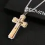 HZMAN Fashion Polished Diverse Men and Women Religious Cross Christian Stainless Steel Necklace Pendant 22+2 Inch Chain HZMAN Fashion Polished Diverse Men and Women Religious Cross Christian Stainless Steel Necklace Pendant 22+2 Inch Chain