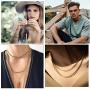2MM 3MM 4MNM 5MM Square Rolo Chain Stainless Steel Round Box Necklace Men Women Jewelry