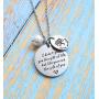 Stepdaughter Gift - I Didnt Give You the Gift of Life But Life Gave Me the Gift of You - Family Tree Pendant Necklace Step Daughter Gifts from Stepmom or Stepdad