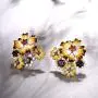 Santuzza Sunflower Drop Earrings Genuine 925 Sterling Silver Gorgeous Yellow Nano Cubic Zirconia Handmade Enamel Earring Jewelry For Women Santuzza Sunflower Drop Earrings Genuine 925 Sterling Silver Gorgeous Yellow Nano Cubic Zirconia Handmade Enamel Earring Jewelry For Women