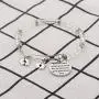 AKTAP Twin Mom Bracelet Twins Jewelry Sometimes When You Prayer for a Miracle God Gives You Two Mom of Twins Gift Twins Footprint Charm Expandable Bracelet AKTAP Twin Mom Bracelet Twins Jewelry Sometimes When You Prayer for a Miracle God Gives You Two Mom of Twins Gift Twins Footprint Charm Expandable Bracelet