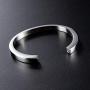 Personalized Bangle Cuff Urn Bracelet for Ashes Keepsake Memorial Cremation Jewelry Custom Name Bracelet
