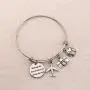 SEIRAA Travel Bracelet Wanderlust Jewelry Retirement Gift Stainless Steel Expandable Wire Bangle Adventure Lover Jewelry SEIRAA Travel Bracelet Wanderlust Jewelry Retirement Gift Stainless Steel Expandable Wire Bangle Adventure Lover Jewelry