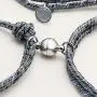ORFAN Magnetic Couples Bracelet Set Adjustable Attract Bracelet for Couples Engraved Love Bracelet for Valentines Day (Gray and Gray, Custom) ORFAN Magnetic Couples Bracelet Set Adjustable Attract Bracelet for Couples Engraved Love Bracelet for Valentines Day (Gray and Gray, Custom)