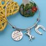 SEIRAA Equestrian Horse Lover Gift Horse Jewelry She Believed She Could So She Did Inspirational Jewelry Bracelet
