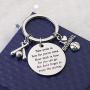 Baseball Keychain Baseball Player Gift Softball Charm Keychain Gifts Baseball Mom Gift Baseball Jewelry Inspiration Gift Take Pride in How Far You Have Come