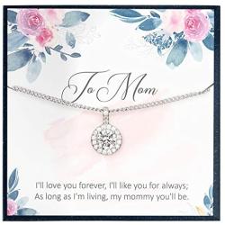 Gift for Mother of The Groom Necklace Gift for Mom on Wedding Day Gift for Maid of Honor Gift for Bridesmaid Proposal Gift