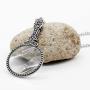 Enchanted Mirror Necklace with Mini Magnifying Glass (25mm convex lens)