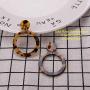 UNIWILL Acrylic Earrings Tortoise Shell Resin Earrings Drop Dangle Statement Earrings for Women Fashion Jewelry