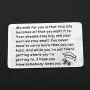TIIMG Graduation Gift Inspirational High School College Graduation Gift for Daughter Son Boys Girls Men Women Wallet Insert Card Gift for Graduate