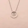 WUSUANED Lotus Flower Necklace Just Breathe Yoga Jewelry Gift for Women Girls