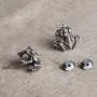 925 Sterling Silver Frog Stud Earrings Birthday Gifts for Women Girls Vintage Cute Animal Stud Earring Party Jewelry 925 Sterling Silver Frog Stud Earrings Birthday Gifts for Women Girls Vintage Cute Animal Stud Earring Party Jewelry