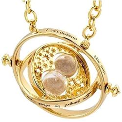 Bodytrend Hermione Time Turner Necklace Wizardry Falcon Horcrux Hourglass Pendant