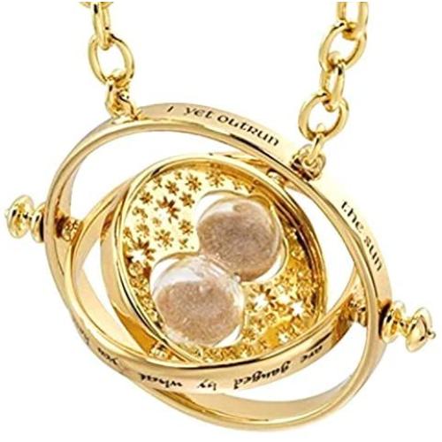 Bodytrend Hermione Time Turner Necklace Wizardry Falcon Horcrux Hourglass Pendant
