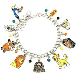 Athena Brand Lion King Charm Bracelet Premium Quality Cosplay Jewelry Comics Cartoons Movie Series with Gift Box