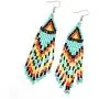 6 Pcs Bohemian Long Beaded Dangle Earrings Handmade Colorful Seed Beaded Long Tassels Drop Earring Set Dainty Elegant Ethnic Style Earring Set for Women Girl Jewelry 6 Pcs Bohemian Long Beaded Dangle Earrings Handmade Colorful Seed Beaded Long Tassels Drop Earring Set Dainty Elegant Ethnic Style Earring Set for Women Girl Jewelry