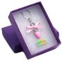 Soulbreezecollection Pink Bowtie Ribbon Ballerina Dancer Ballet Dance Shoes Pendant Necklace Charm