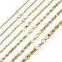 10K Gold 1.5MM, 2MM, 2.5MM, 3MM, 3.5MM, 4MM, 5MM, or 7MM Diamond Cut Rope Chain Necklace, Bracelet, Anklet Unisex Sizes 7''-30'' - Yellow, White, or Rose 10K Gold 1.5MM, 2MM, 2.5MM, 3MM, 3.5MM, 4MM, 5MM, or 7MM Diamond Cut Rope Chain Necklace, Bracelet, Anklet Unisex Sizes 7''-30'' - Yellow, White, or Rose