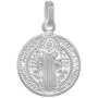 20mm Sterling Silver St Benedict Medal Necklace for Men & Women 13/16 inch Round Italy 16-24 inch 20mm Sterling Silver St Benedict Medal Necklace for Men & Women 13/16 inch Round Italy 16-24 inch