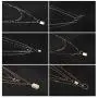 Thunaraz 6Pcs Lock Chain Necklace Statement Lock Pendant Necklace Punk Chunky Rose Gold Silver Egirl Eboy Long Multilayer Chains Thunaraz 6Pcs Lock Chain Necklace Statement Lock Pendant Necklace Punk Chunky Rose Gold Silver Egirl Eboy Long Multilayer Chains