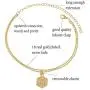 Initial Ankle Bracelets for Women Men, 18K Gold Silver Figaro Cuban Link Anklet Bracelet for Women Teen Girls, Custom Name Gold Anklet with Initials