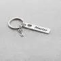 BAUNA Couple Gifts for Boyfriend and Girlfriend Master Slave Keychain Funny Matching Couple Keychains Set for Him and Her