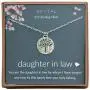 EFYTAL Daughter In Law Gifts, Sterling Silver Tree of Life Necklace, Wedding Jewelry Gift from Mother In Law EFYTAL Daughter In Law Gifts, Sterling Silver Tree of Life Necklace, Wedding Jewelry Gift from Mother In Law