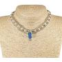BlueRica Braided Hemp Cord Choker Necklace with Puka Shells and Flip Flop Pendant